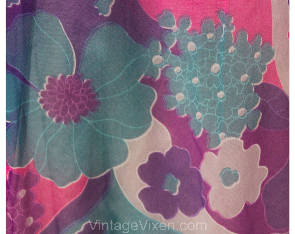 Size 8 Garden Party Dress - Romantic 60s Purple Hippie Floral Empire E Vintage Vixen Clothing Size 8 Garden Party Dress - Romantic 60s Purple Hippie Floral Empire E Vintage Vixen Clothing