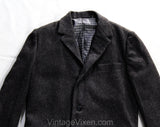 Teen Boys Size 14 Suit - 1960s Gray Wool Jacket Sport Coat & Stovepipe Pant Set - Boy's British Invasion 60s NOS NWT Deadstock - Chest 32