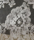 Size 4 Wedding Dress - Classic Vintage 1960s Satin & Lace Appliqued Bridal Gown by Priscilla of Boston - Small 60s Bridalwear NWT - Bust 33