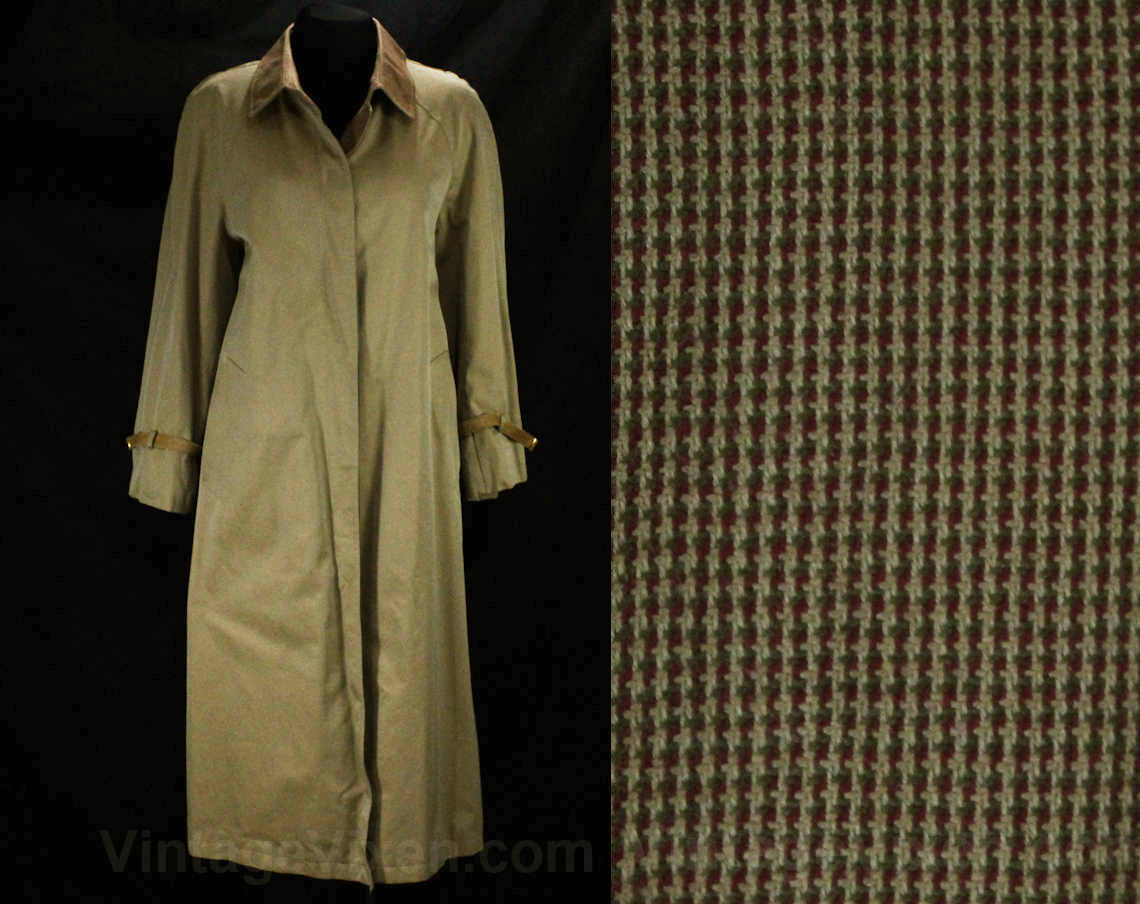 1980s Gucci Trench Coat - Size 10 to 12 Medium Camel Tan Cotton Sharks –  Vintage Vixen Clothing