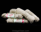 Beige Wool Tapestry Yarn - One Single Skein 3/4 Ounce - Sand Ecru Natural Light Tan Knitting Crochet Fiber Arts - Columbia Minerva England
