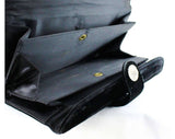 FINAL SALE 1950s Black Velvet Handbag - 50s Evening Purse - 50's Winter Formal Bag with Rhinestones - Rectangular Mid Century Design Clutch