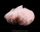 Pink Mohair Blend Yarn - Eight Skeins - Fluffy Hazy Lofty Pastel 1960s Mohair for Knitting Crochet Fiber Arts - Spinnerin Knitwear Yarn
