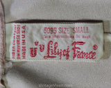 1970s Panty Girdle - Pale Pink Satin Spandex Vintage Foundation Support Wear Shapewear Shiny Panties - 70s Lily of France - Waist to 24
