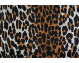 Size 4 Leopard Half Slip - Vanity Fair Lingerie - 1960s Chic Savage Pin Up Style - Brown & Black Nylon Tricot - Side Slit - Tarzan and Jane