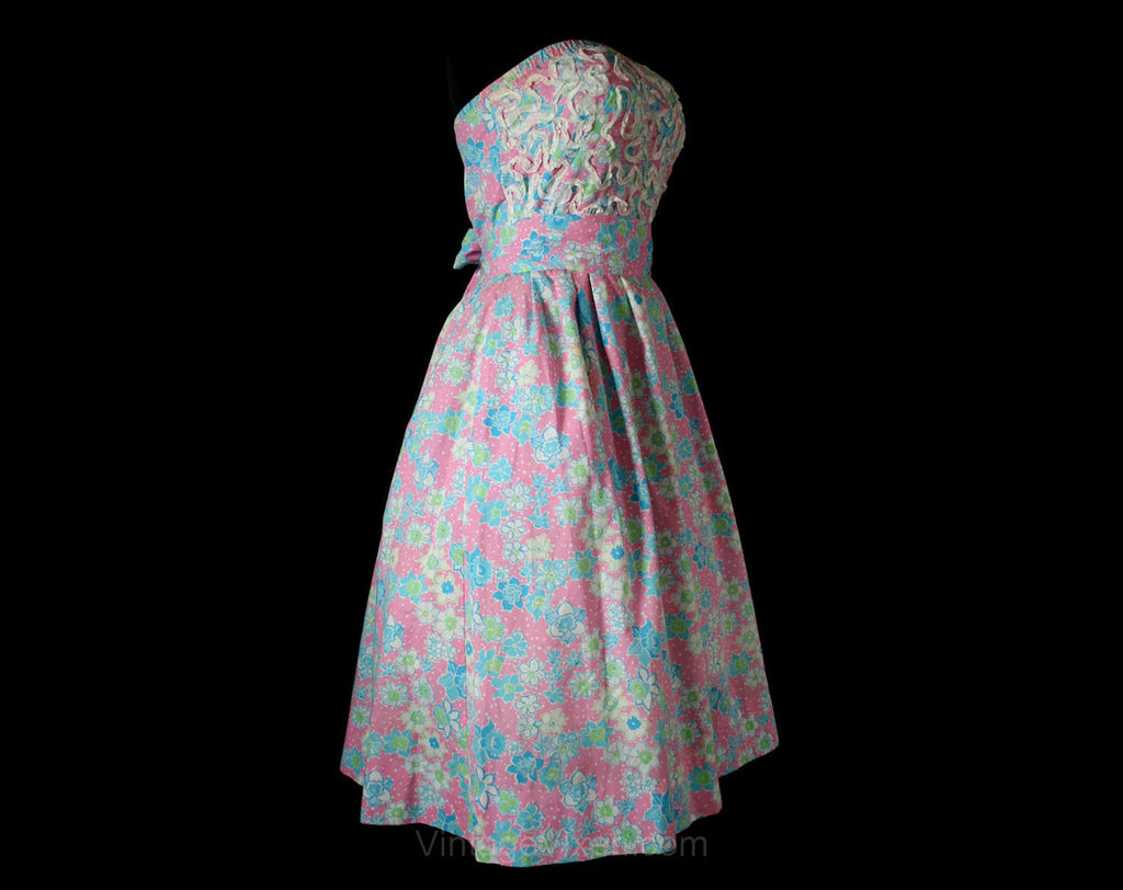 Size 10 Lilly Pulitzer Sun Dress - Strapless Spring Fit & Flare Frock Vintage Vixen Clothing Size 10 Lilly Pulitzer Sun Dress - Strapless Spring Fit & Flare Frock Vintage Vixen Clothing