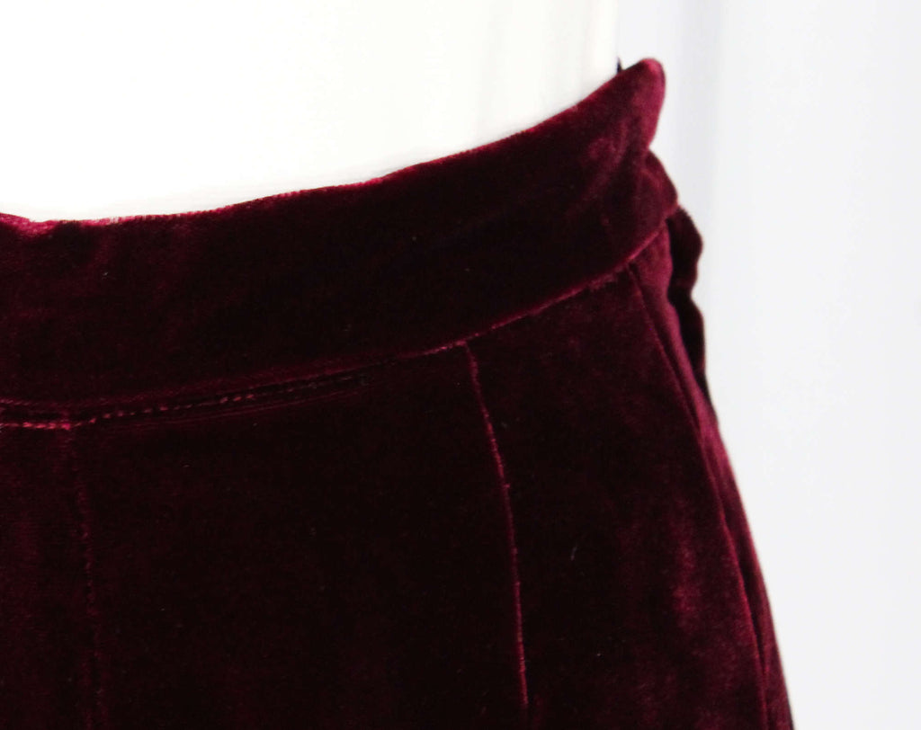 Burgundy velvet hotsell pant suit