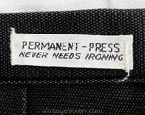 Size 0 Gray Cigarette Pant - XXS 1950s Charcoal Cotton Canvas - 50s 60s Slim Tailored Ladies' High Rise Trouser - NWT Deadstock - Waist 23