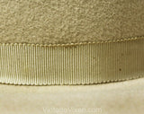 Neutral Felt Hat - Taupe Wool Wide Brim 1970s Millinery from Saks 5th Avenue - Spring Fall - Floppy Slouch Brim - Sophisticated 70s Chic