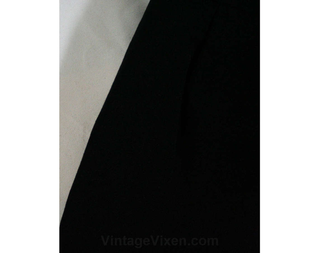 Vintage Kaelin Black High Waisted Ski pants size 8 women proto-type