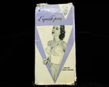 42D 1950s White Long-Line Bra - As Is Large Bombshell Bustier - 50s Merry Widow with Radiant Stitching - Exquisite Form Carnival NIB - 42 D