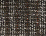 Men's Medium 1950s Suit Jacket - Mens 50s Gray Plaid Wool Tweed Sport Coat Blazer - Muted Grey Copper Brown & White Mid Century - Chest 42