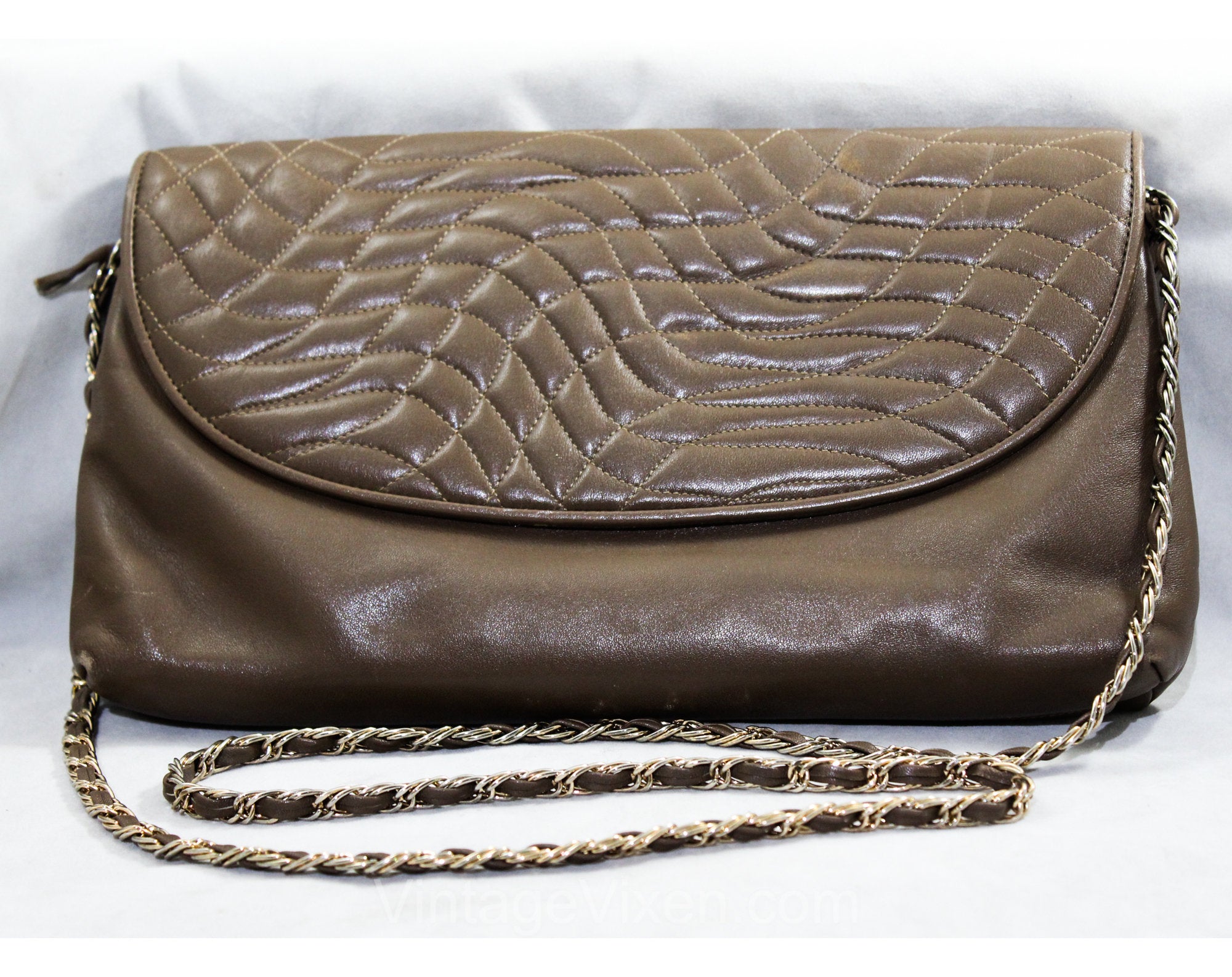 Pierre Cardin Croc Leather Handbag c.1970s | Louise | Flickr