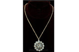 Vintage 1970s Zodiac Necklace - Sagittarius - November 22 to December 21 - Fall - Silvertone - Metal - 1970s - Birthday Gift - 25204-1
