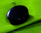 Size 8 Christian Dior Suit Jacket - Electric Lime Green Double Breasted Blazer with Black Buttons - Sharp 1990s Power Suit Chic - Bust 36