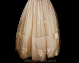 XXXS 1950s Pink Cocktail Dress - Size 000 - Teen Girls 12 - Powder Pink Fit and Flare 50s Debutante Silk & Velvet - Girl Next Door - Bust 30