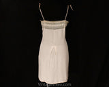 Size 4 1920s Pink Chemise - Fine Pleated Silk Full Slip with Bandeau Lace Bust - Gorgeous Authentic 20s Lingerie - Completely Hand Sewn