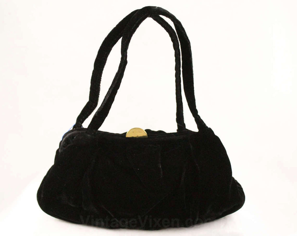 womens velvet handbag