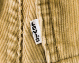 1970s Tan Corduroy Skinny Pants by Levi's - Boys 14 or Mens XS Light Brown Cotton Hippie Trousers - 70s Levis Denim Label - Waist 27