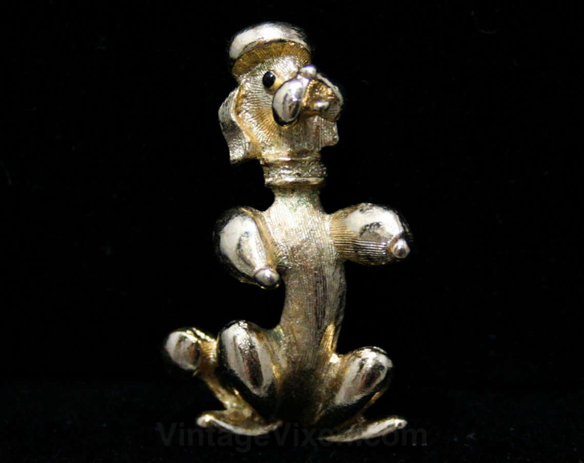 Vintage hotsell poodle brooch
