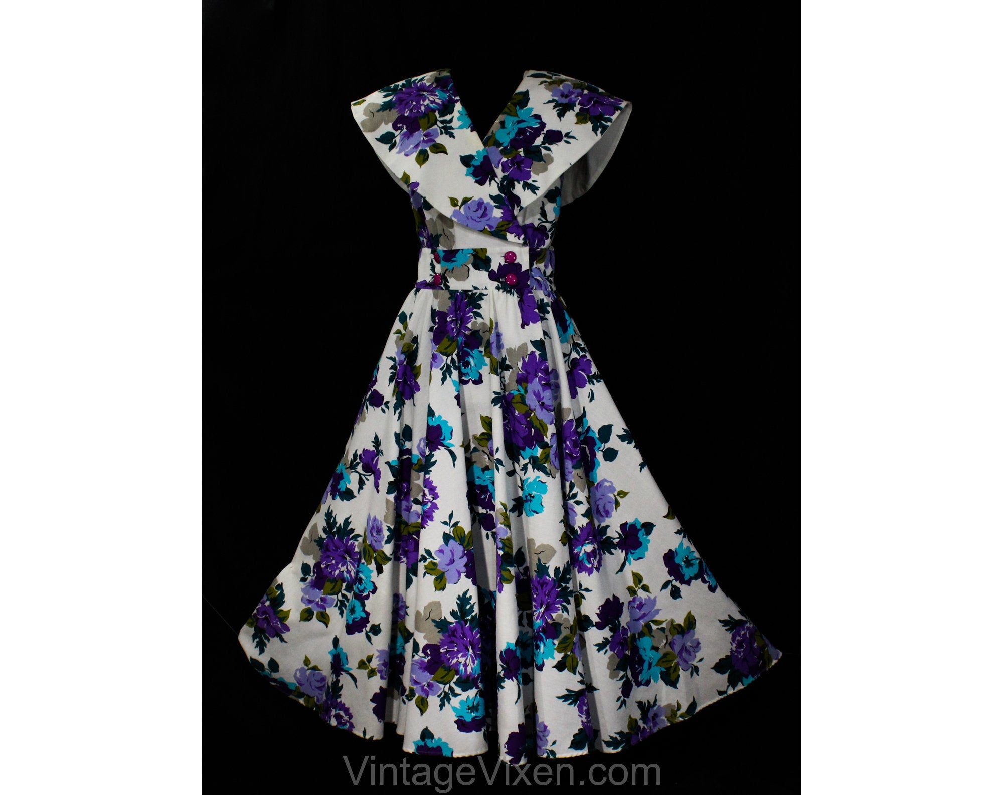 summer 50s dress Size 14 1950s Style Dress