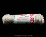 Beige Wool Tapestry Yarn - One Single Skein 3/4 Ounce - Sand Ecru Natural Light Tan Knitting Crochet Fiber Arts - Columbia Minerva England