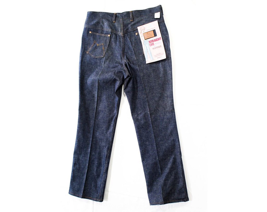 Recycled Blue Cotton Straight Denim Pants – NICOLE ZÏZI STUDIO