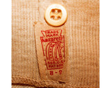 Picturesque 1910s Antique Ivory Cotton Child's Waist - Size 4 to 6 - Antique Bodice - Deadstock - White - Children's - Unisex - 37089-1