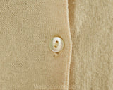 Large Cashmere Cardigan - 1990s Button Front Pink Sweater - Pastel Scottish Cashmere Luxury Knit Jumper - Shell Buttons - Size 12 Bust 38