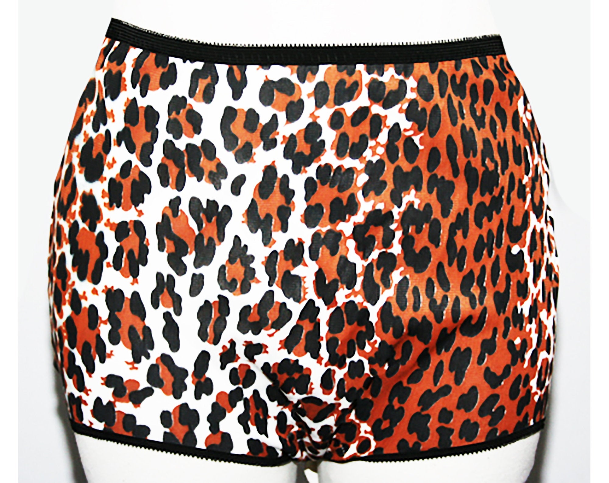 1950s Leopard Print Full-Cut Panty - Size 10 Medium - 50s Bettie Style –  Vintage Vixen Clothing
