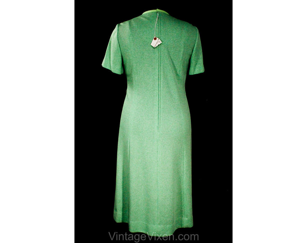 Size 12 Mint Green Dress & Jacket Set - 1960s Short Sleeve Spearmint S Vintage Vixen Clothing Size 12 Mint Green Dress & Jacket Set - 1960s Short Sleeve Spearmint S Vintage Vixen Clothing